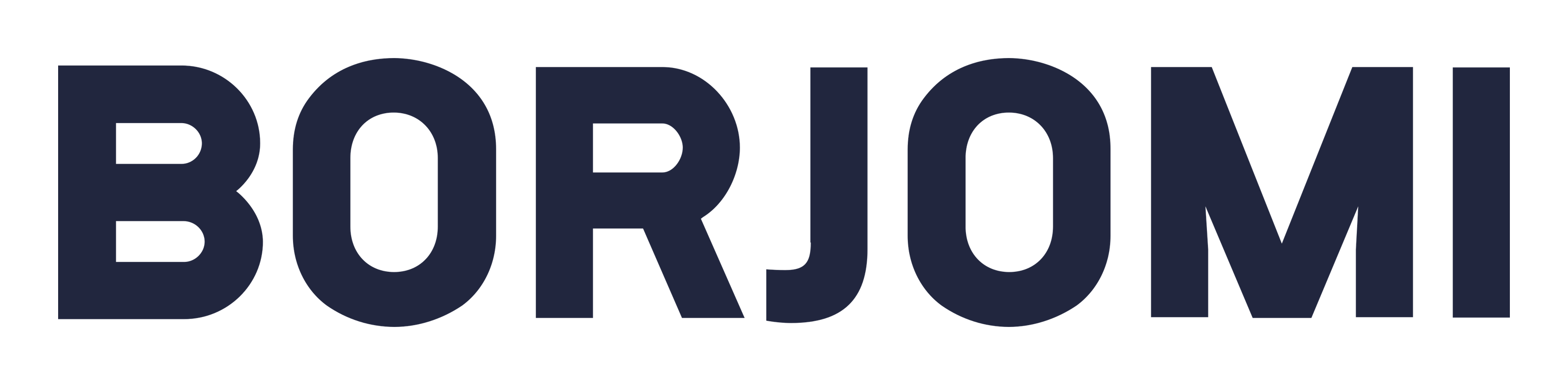 Borjomi logo on a transparent background