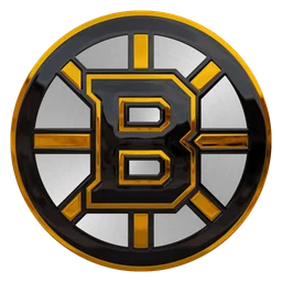 Boston Bruins logo, icon version, on a transparent background