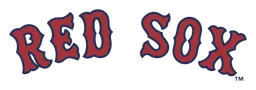 Boston Red Sox logo, wordmark version, on a transparent background