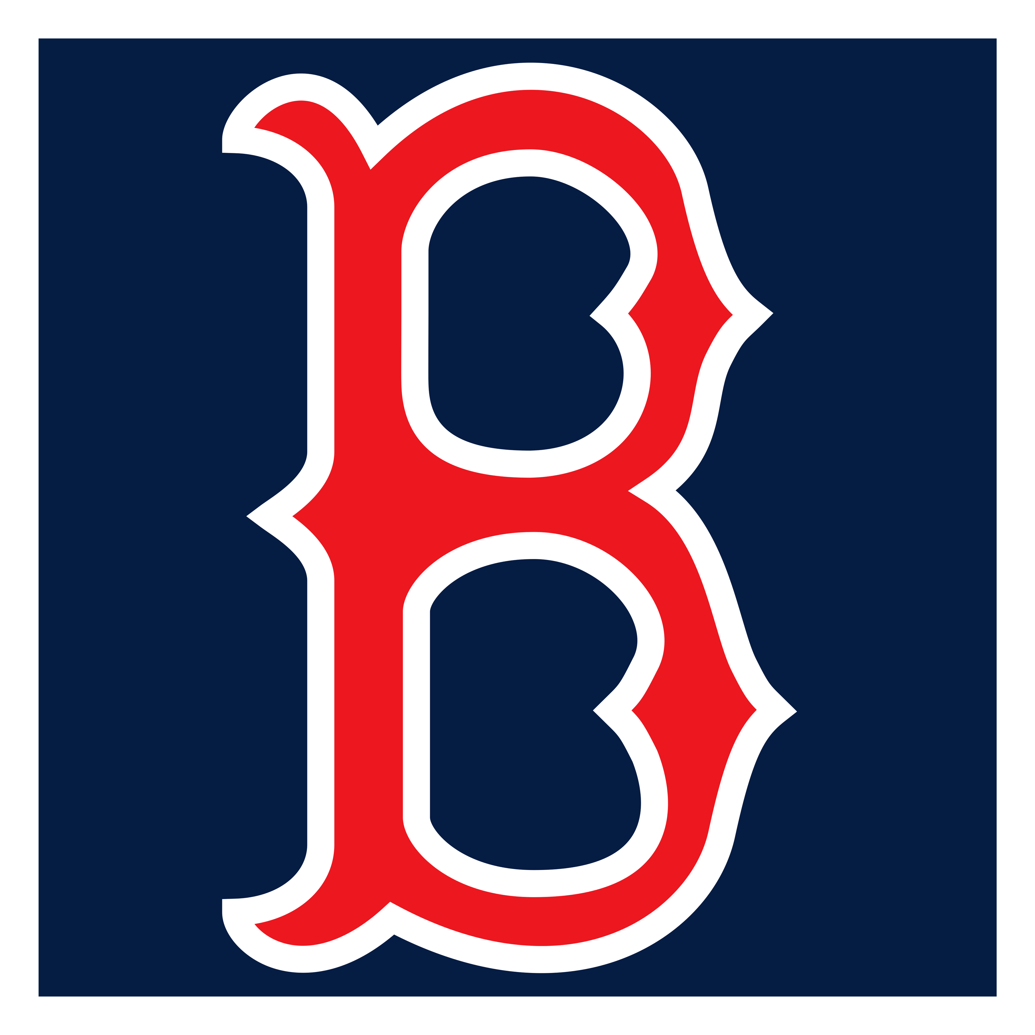 Boston Red Sox logo on a transparent background