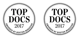 Boston Top Docs logo, monochrome version, on a transparent background