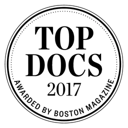 Boston Top Docs logo, monochrome icon version, on a transparent background