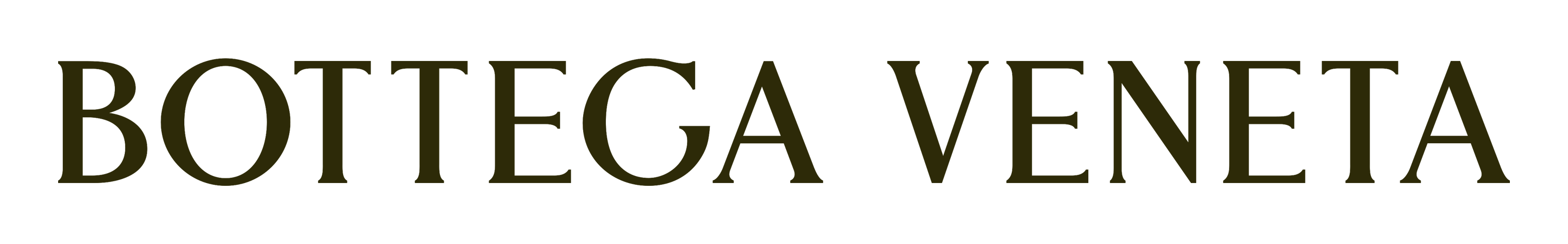 Bottega Veneta logo on a transparent background