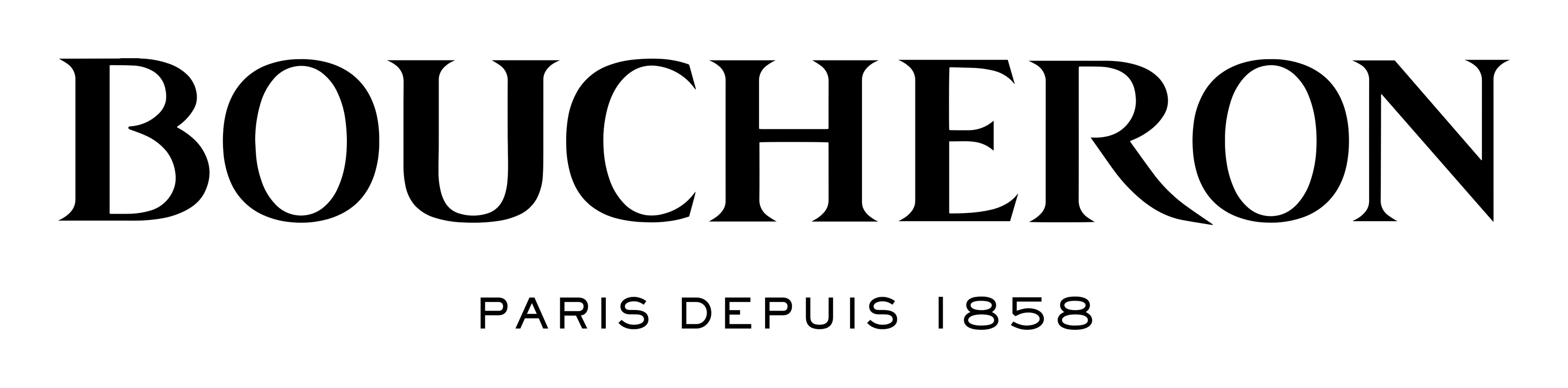 Boucheron Logo auf transparentem Hintergrund