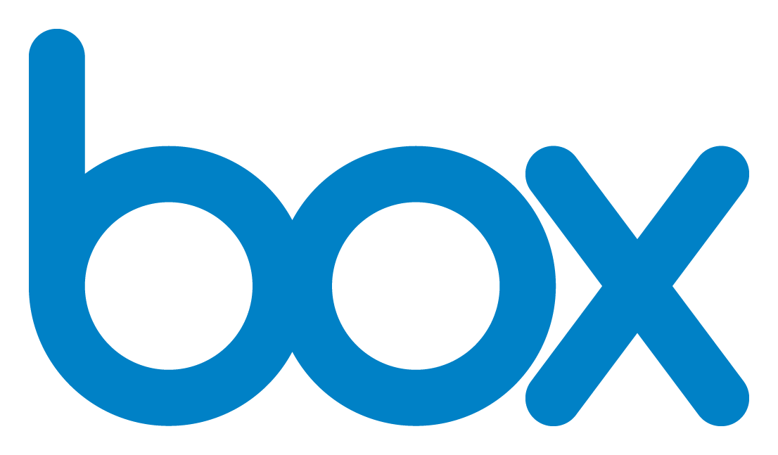 Box logo on a transparent background