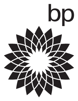 BP logo, black version, on a transparent background