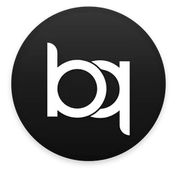 BQ logo, black icon version, on a transparent background