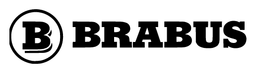 Brabus logo, black wordmark version, on a transparent background
