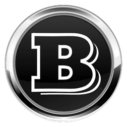 Brabus logo, monochrome icon version, on a transparent background
