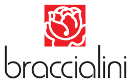 Braccialini logo, horizontal version, on a transparent background