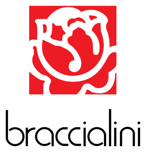 Braccialini logo, icon version, on a transparent background