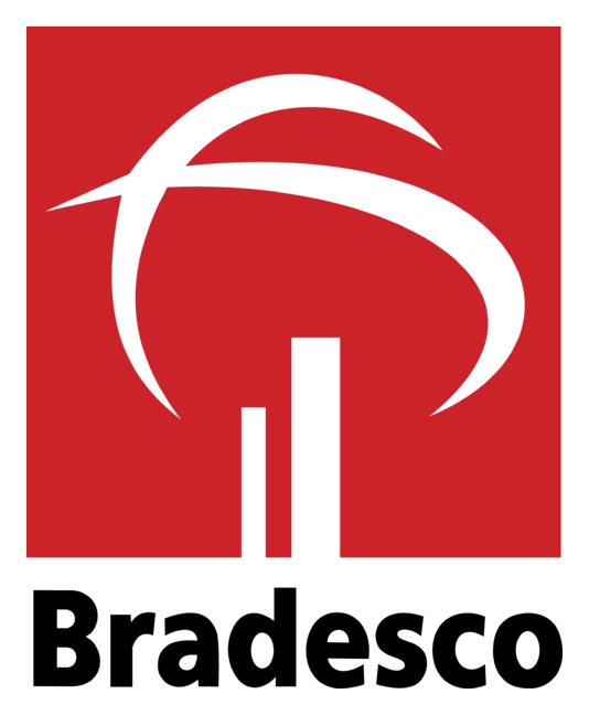 Bradesco logo, icon version, on a transparent background