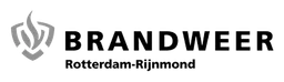 Brandweer logo, black wordmark version, on a transparent background