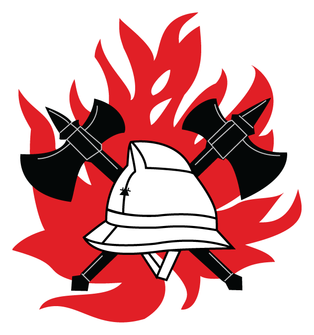 Brandweer logo on a transparent background