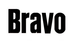 Bravo TV logo, monochrome version, on a transparent background