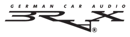 Brax logo, black wordmark version, on a transparent background