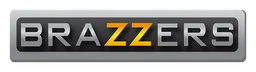 Brazzers logo, monochrome wordmark version, on a transparent background