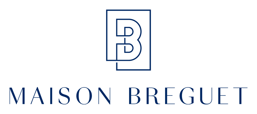 Logo de Breguet sobre fondo transparente