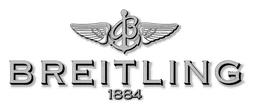 Breitling logo, monochrome wordmark version, on a transparent background