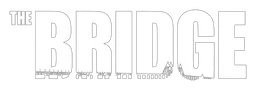 Bridge TV logo, white wordmark version, on a transparent background
