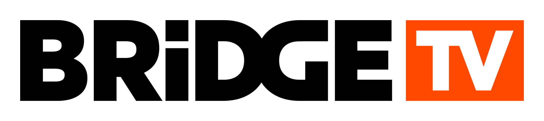 Bridge TV logo on a transparent background