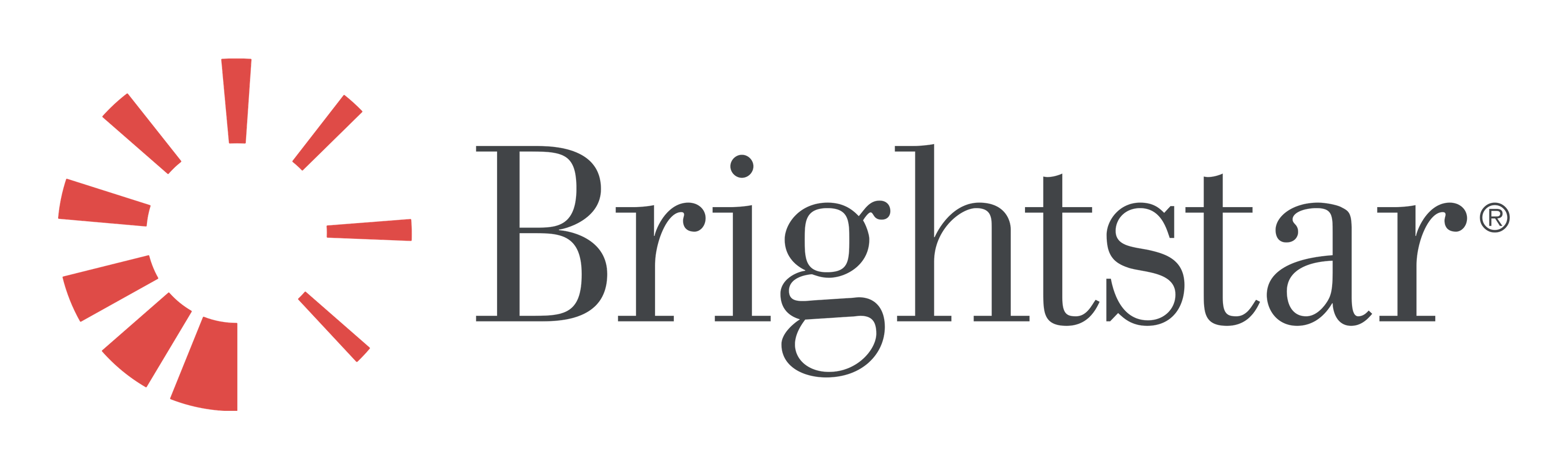 Brightstar logo on a transparent background