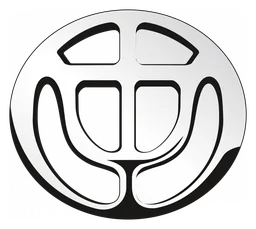 Brilliance logo, monochrome icon version, on a transparent background