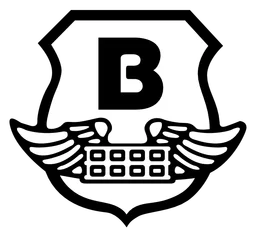 Brinks logo, monochrome icon version, on a transparent background