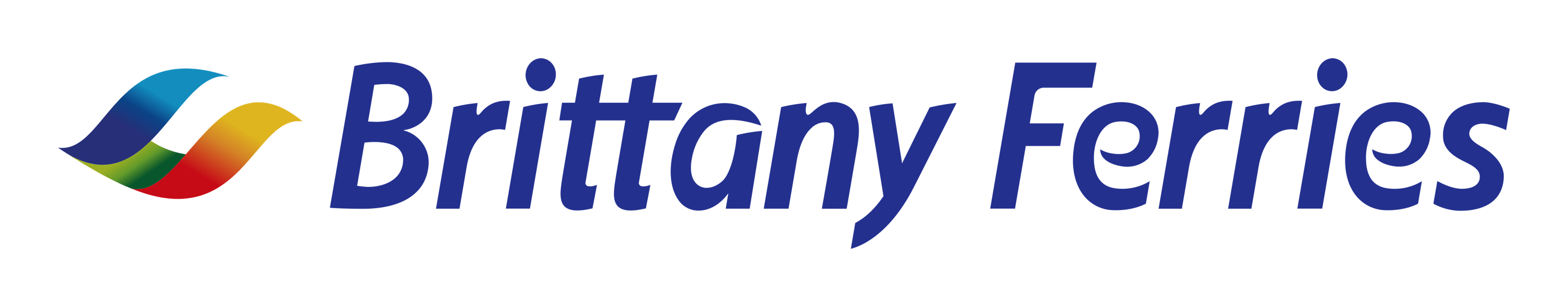 Brittany Ferries logo on a transparent background