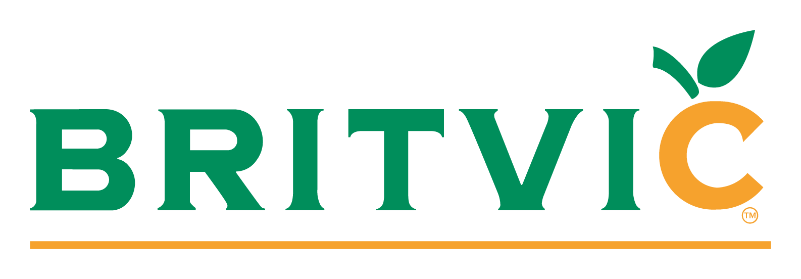 Britvic logo on a transparent background