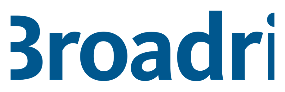 Broadridge logo on a transparent background