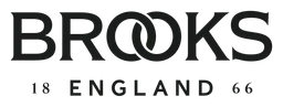Brooks logo, black wordmark version, on a transparent background