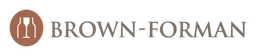 Brown Forman logo, wordmark version, on a transparent background