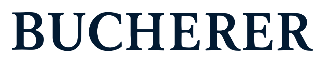 Bucherer logo on a transparent background
