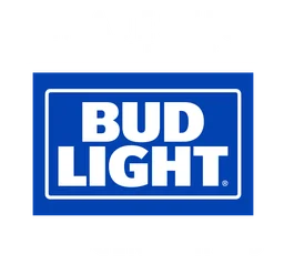 Bud Light logo, icon version, on a transparent background