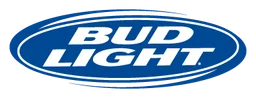 Bud Light logo, wordmark version, on a transparent background
