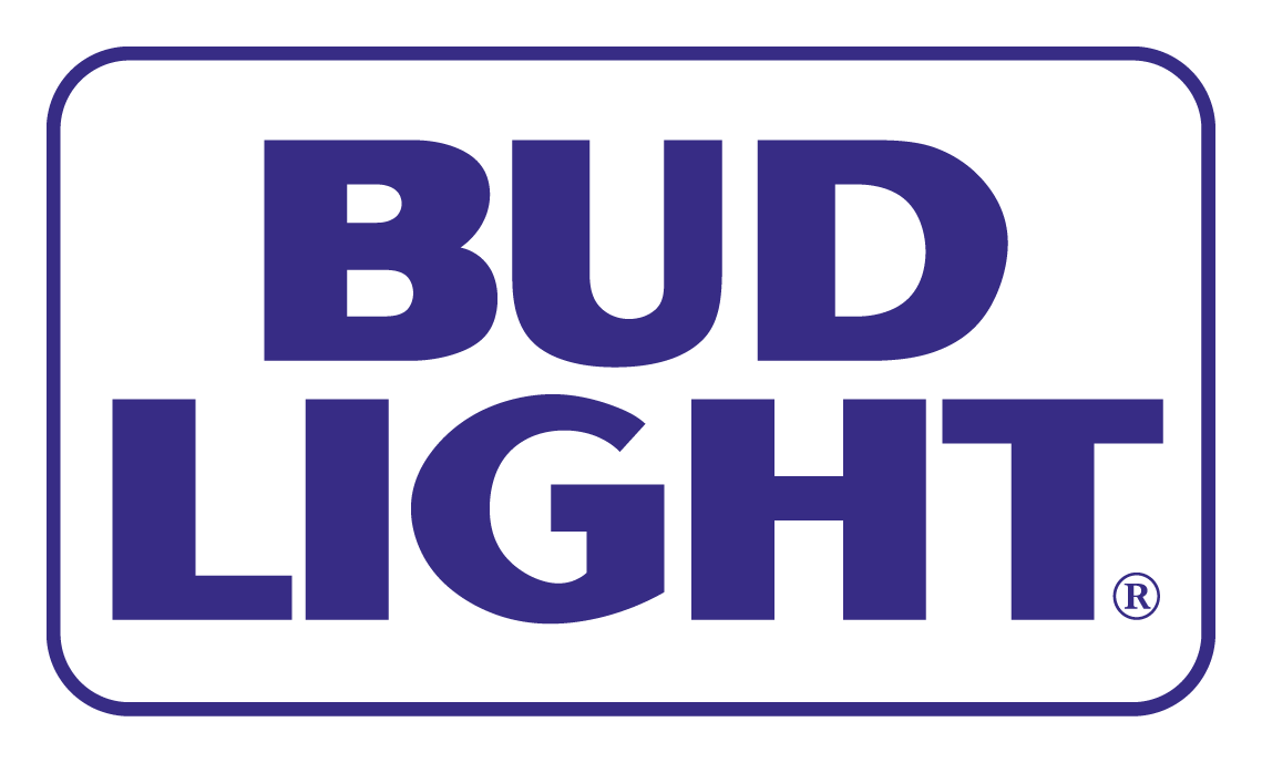 Bud Light logo on a transparent background