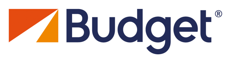 Budget logo on a transparent background