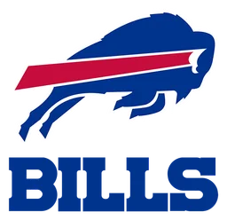 Buffalo Bills logo, icon version, on a transparent background