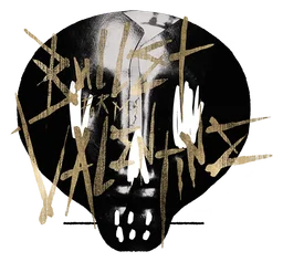Bullet for My Valentine logo, black icon version, on a transparent background