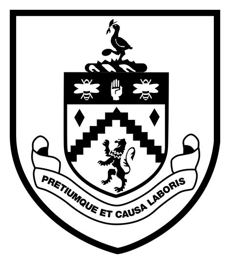 Burnley FC logo, black icon version, on a transparent background