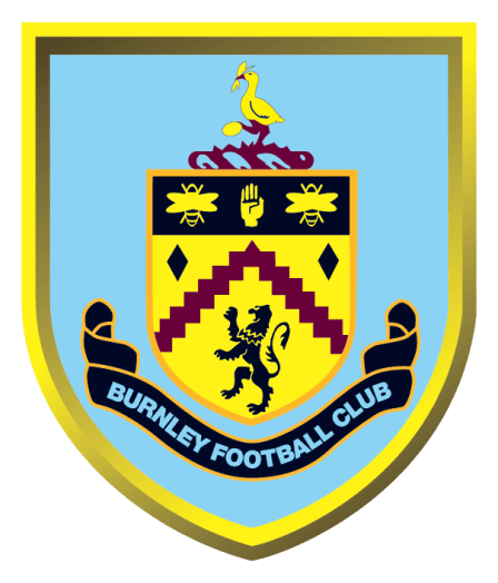 Logo da Burnley em fundo transparente