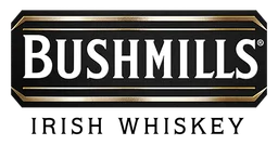 Bushmills のロゴ、ブラックバージョン（背景透過）