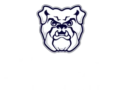 Butler logo, white version, on a transparent background