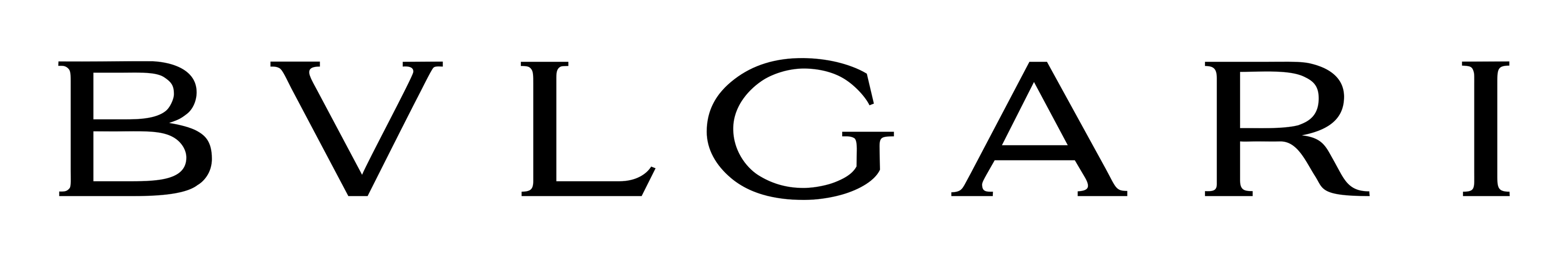 Bvlgari logo on a transparent background