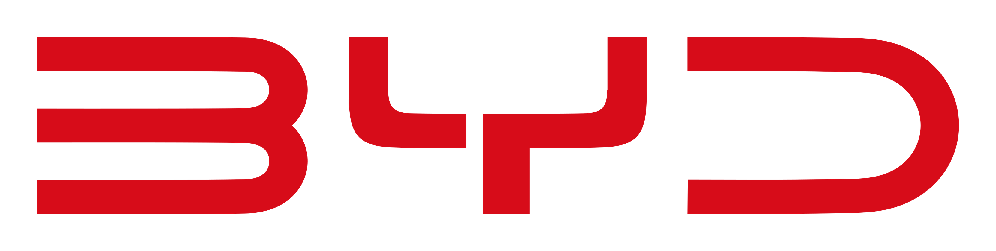 BYD logo on a transparent background
