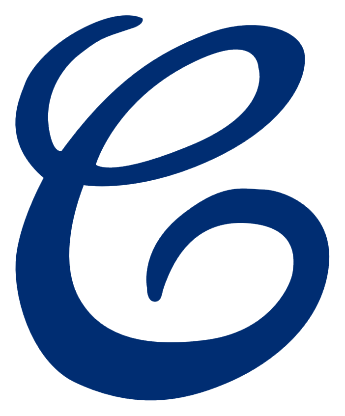 C and A logo on a transparent background