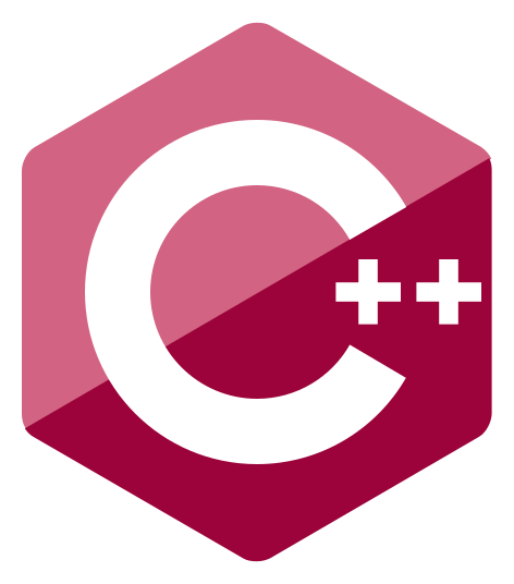 C Plus Plus logo on a transparent background