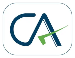 Ca logo, horizontal version, on a transparent background