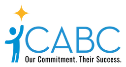 Cabc logo, horizontal version, on a transparent background